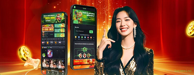 Comparação APP mobile vs versão web da 1xcassino